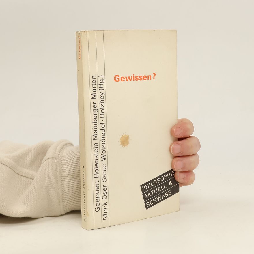 Helmut Holzhey Gewissen?