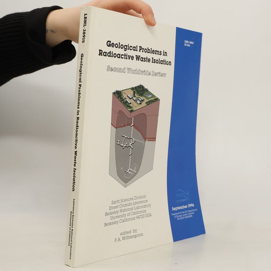 Kolektiv autorů Geological Problems in Radioactive Waste Isolation