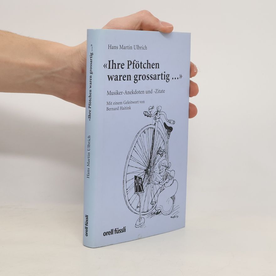 Hans-Martin Ulbrich "Ihre Pfötchen waren grossartig ..."
