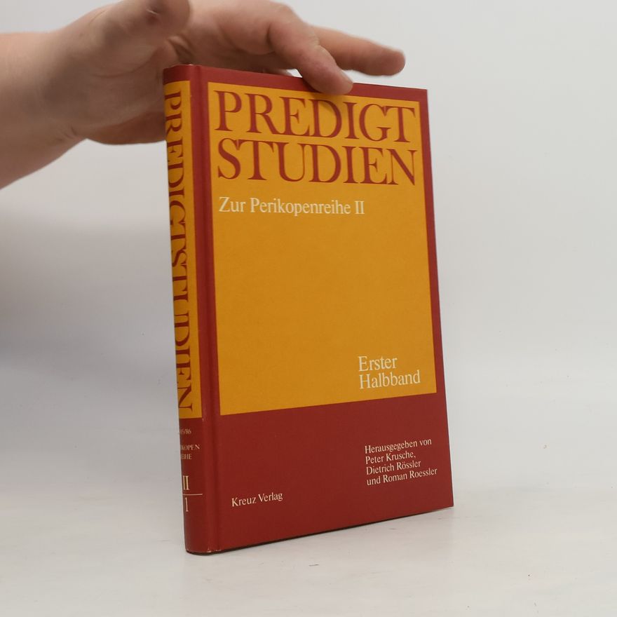 Roman Roessler Perikopenreihe - 1: Predigtstudien