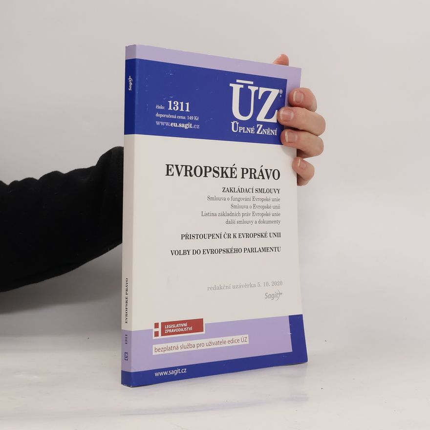 Kolektiv autorů Evropské právo: zakládací smlouvy