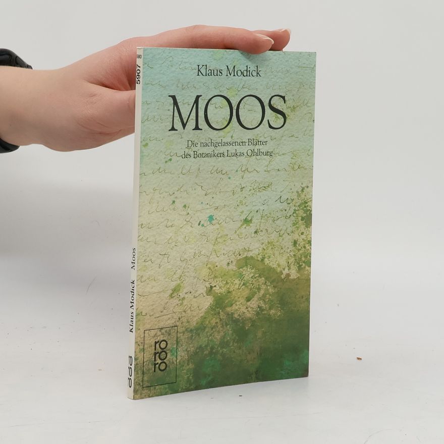 Klaus Modick Moos
