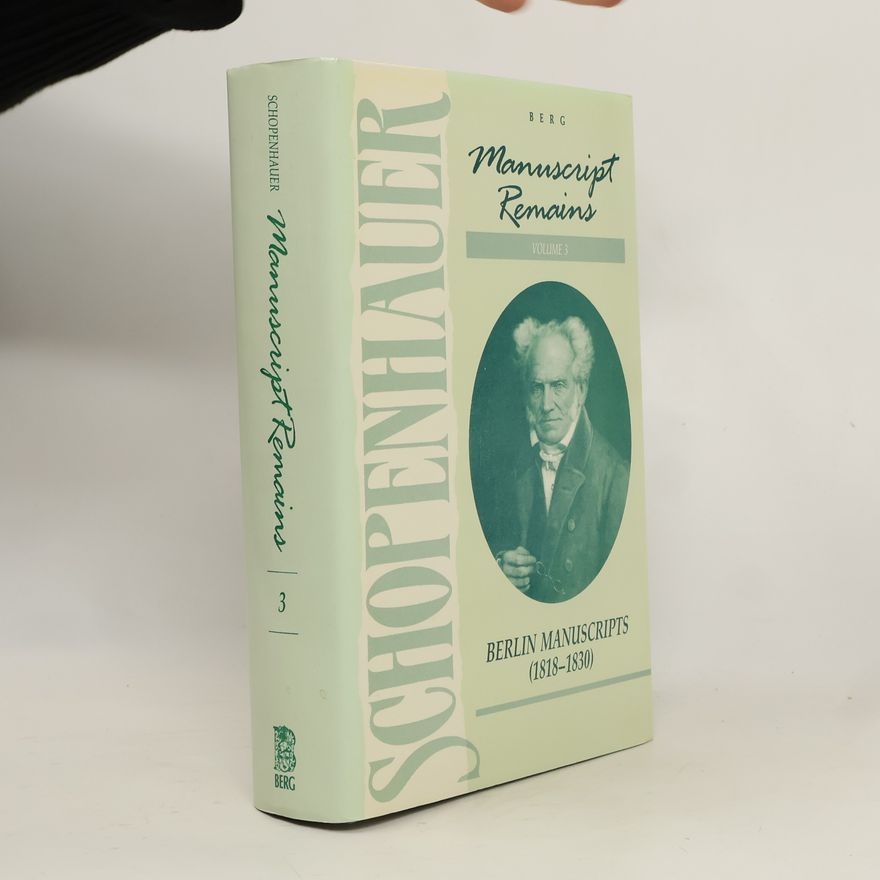 Arthur Schopenhauer Manuscript remains 3