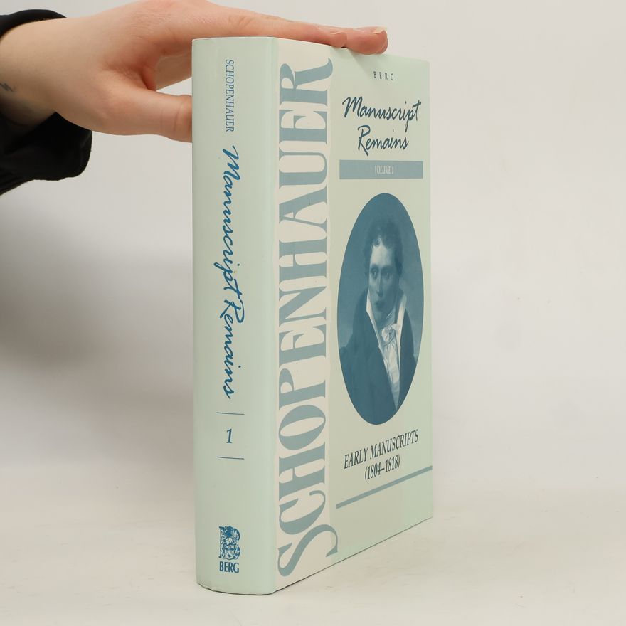 Arthur Schopenhauer Manuscript remains 1
