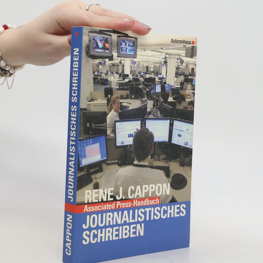 René Jacques Cappon Associated Press-Handbuch journalistisches Schreiben