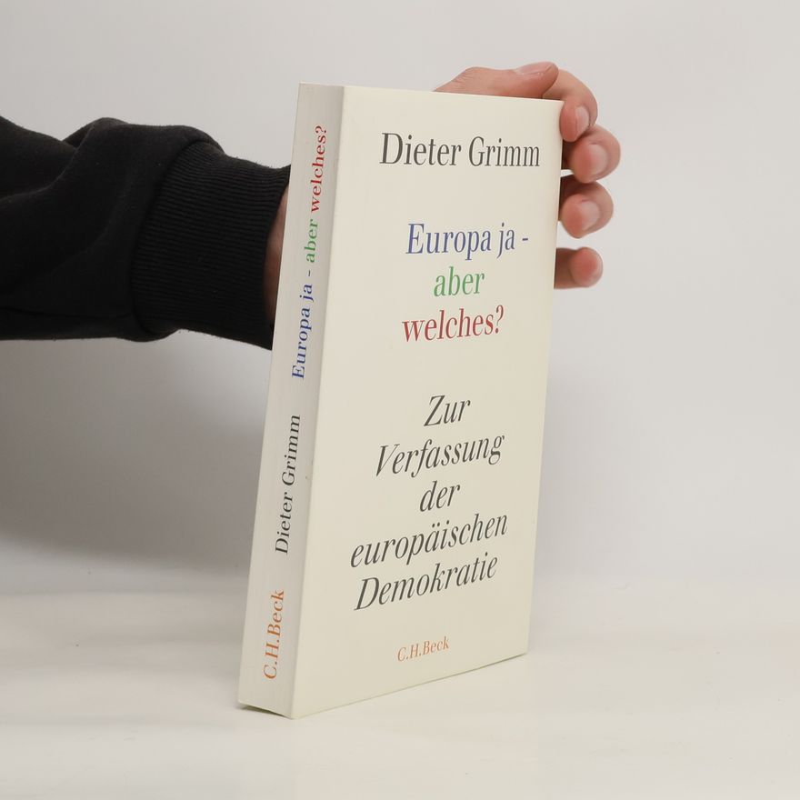 Wolf-Dieter Grimm Europa ja - aber welches?