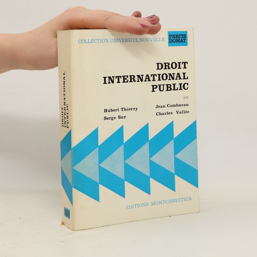 Charles Vallée Collection Université Nouvelle: Droit international public