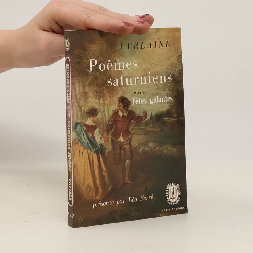Paul Verlaine Poèmes saturniens
