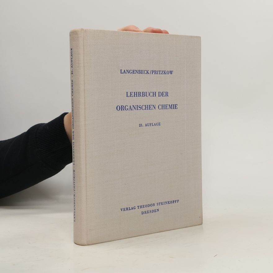 Wilhelm Pritzkow Lechrbuch der organischen Chemie