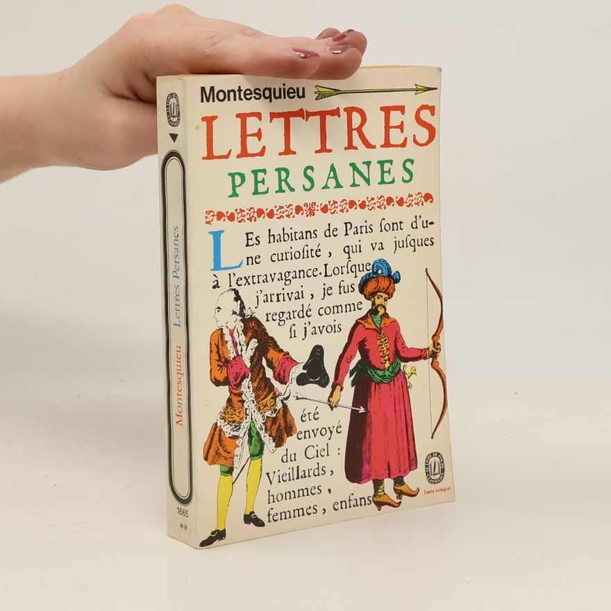 Charles Louis Montesquieu Lettres persanes