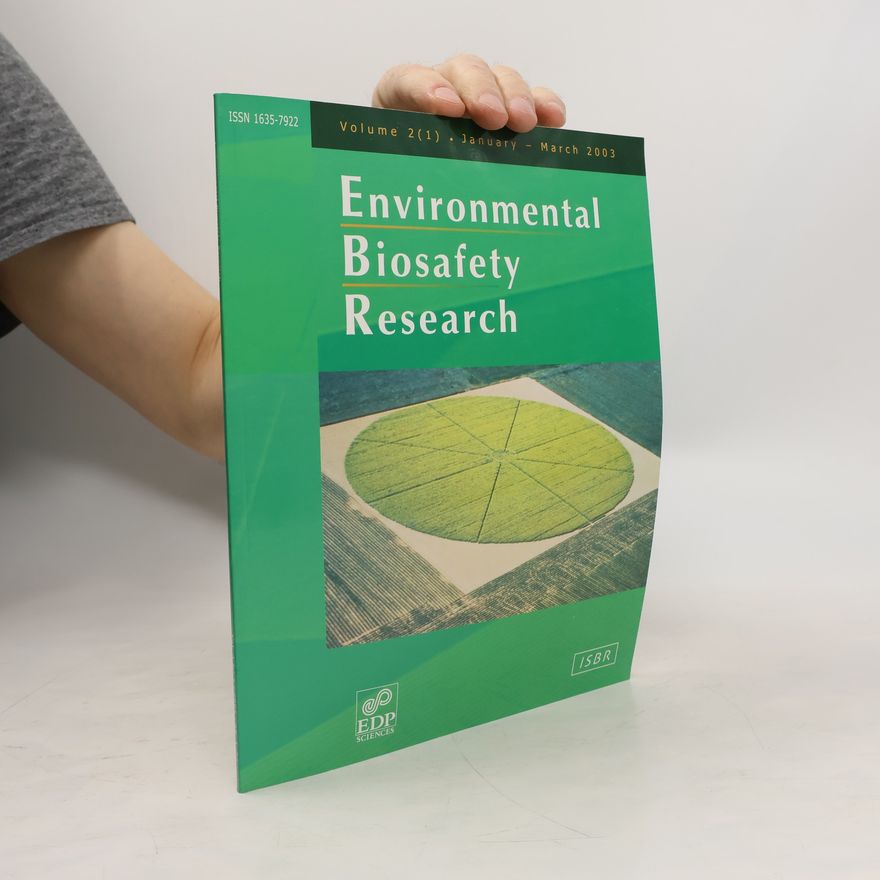 Various authors Environmental Biosafety Research 2 (1)