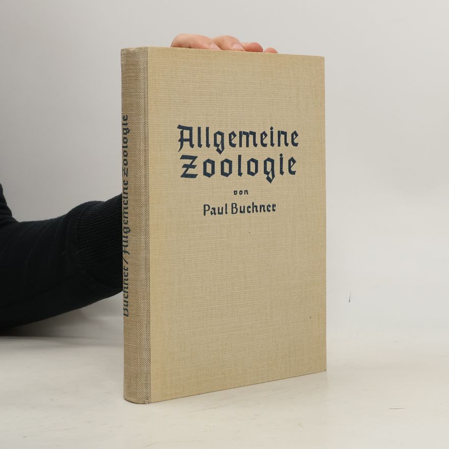 Paul Buchner Allgemeine Zoologie