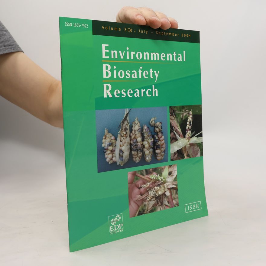 Various authors Environmental Biosafety Research 3(3)