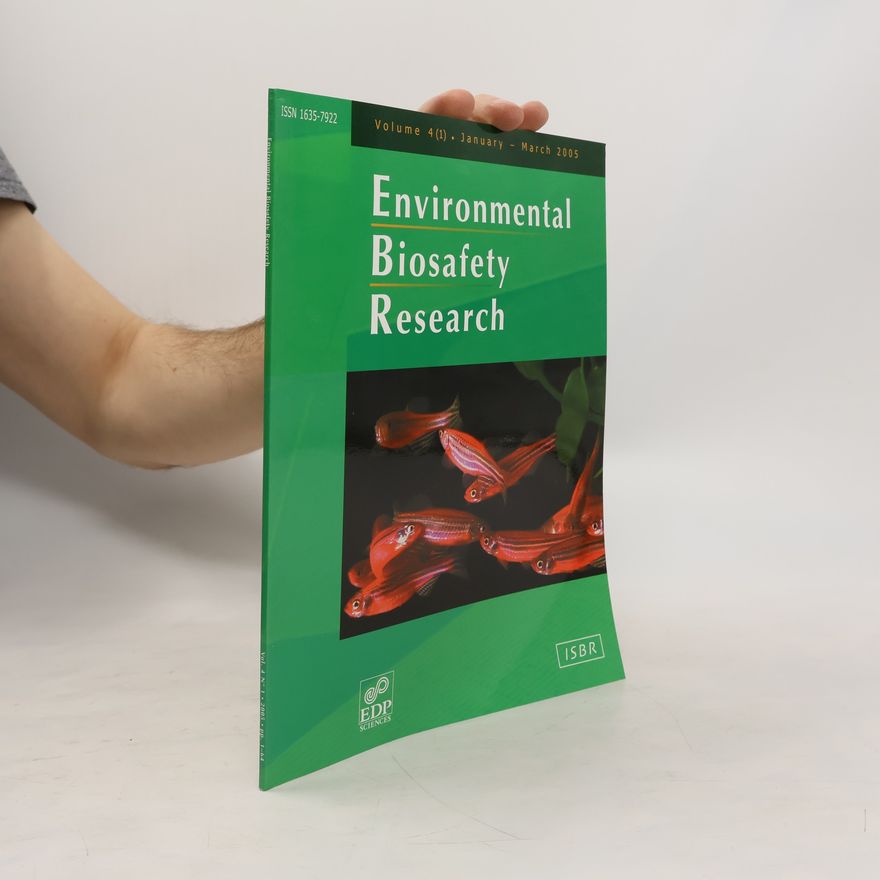 Various authors Environmental Biosafety Research 4(1)