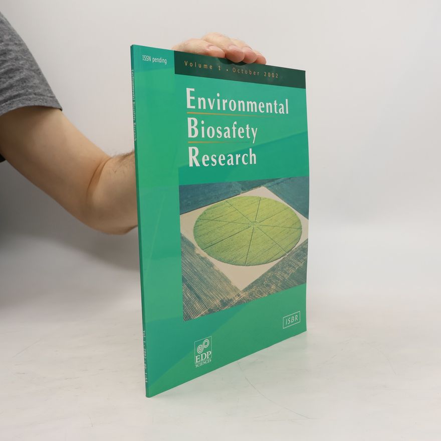 Various authors Environmental Biosafety Research 1