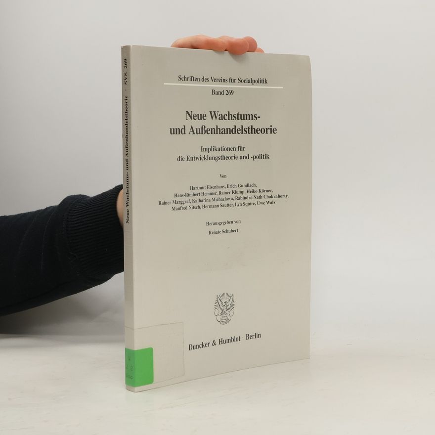 Hartmut Elsenhans Neue Wachstums- und Außenhandelstheorie