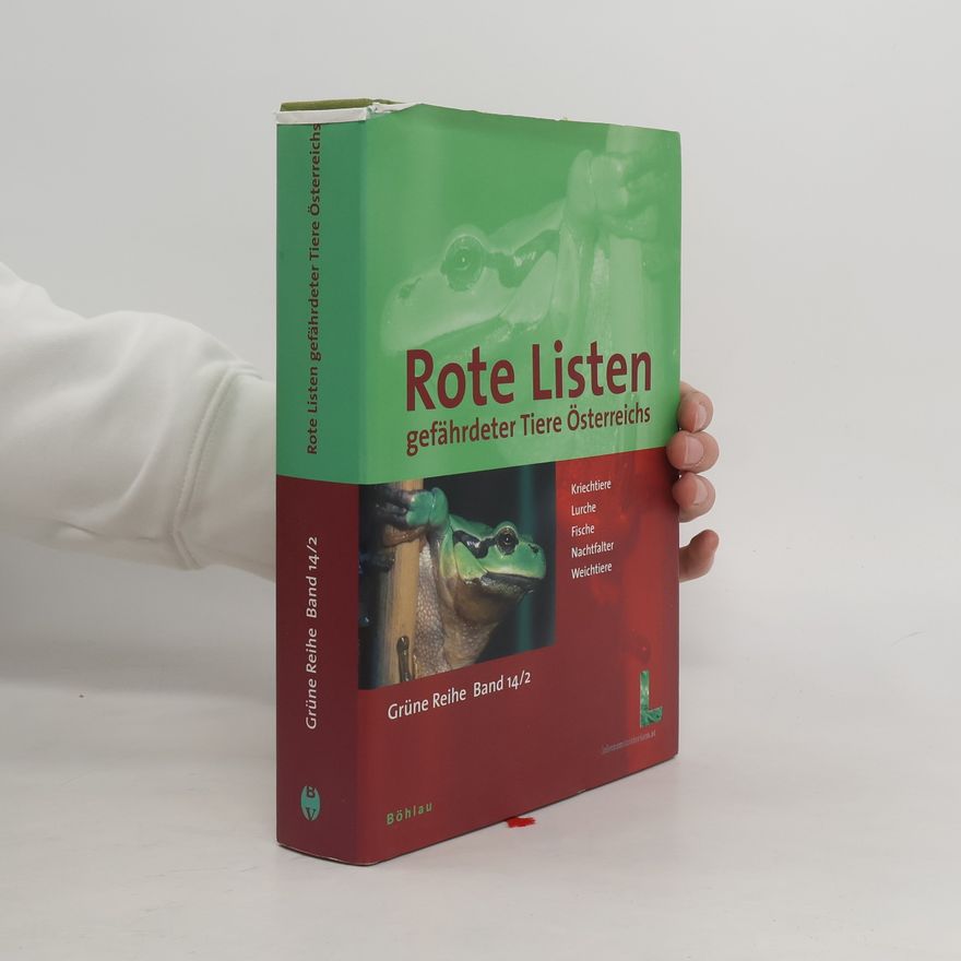 Klaus Peter Zulka Rote Listen gefährdeter Tiere Österreichs