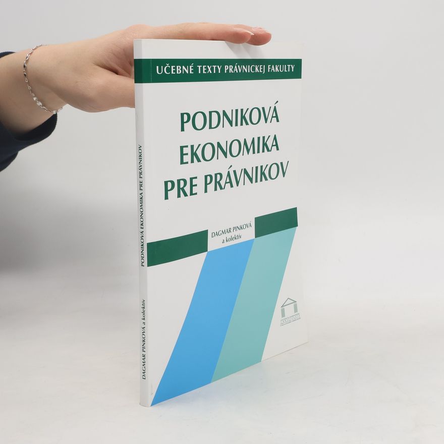 Dušan Stanek Podniková ekonomika pre právnikov