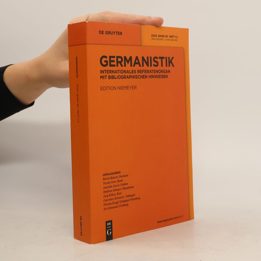 Various authors Germanistik 65, 1-2