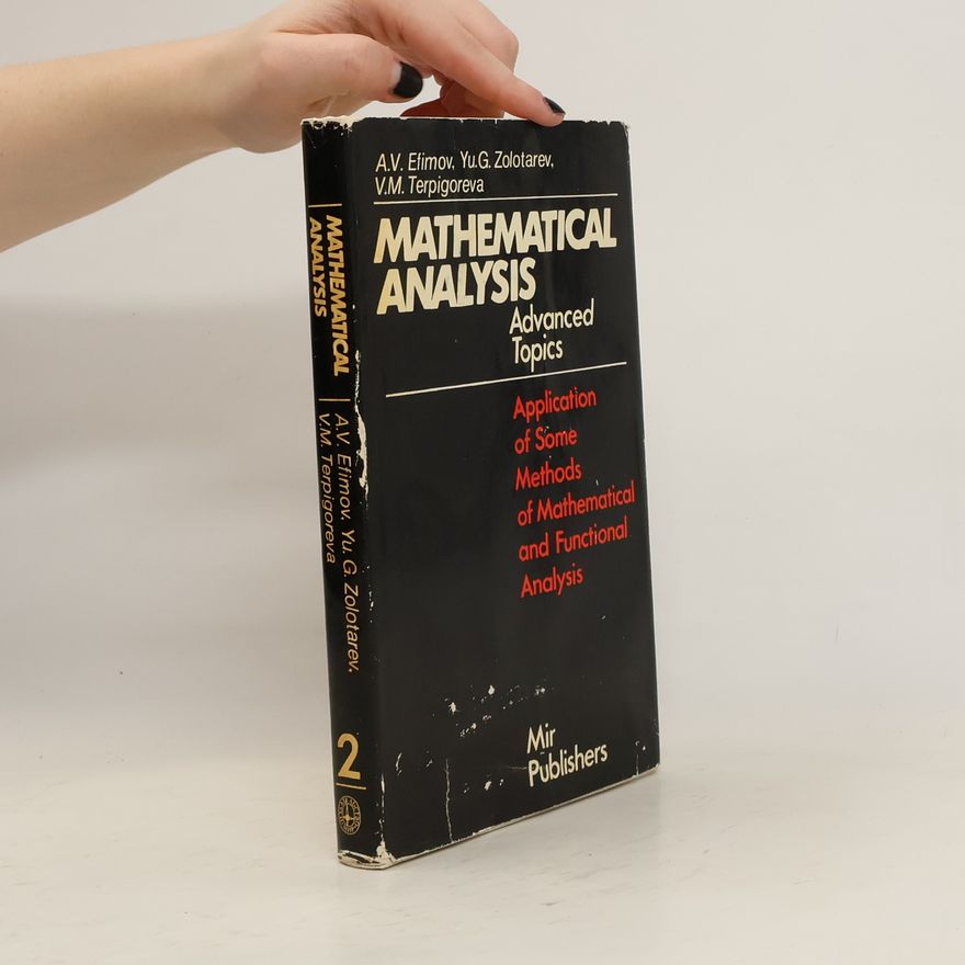 AA.VV. Mathematical Analysis. Advanced Topics 2