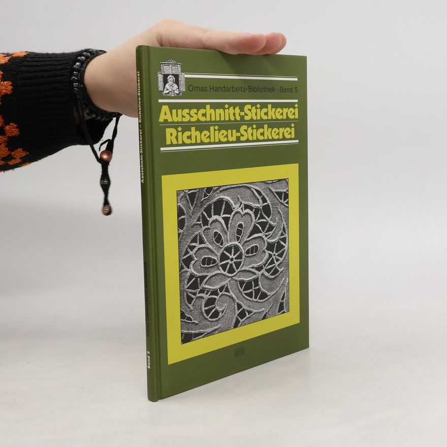 Gussi von Reden Ausschnitt-Stickerei, Richelieu-Stickerei
