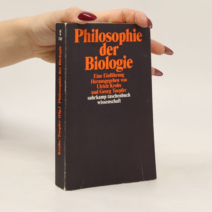 Ulrich Krohs Philosophie der Biologie