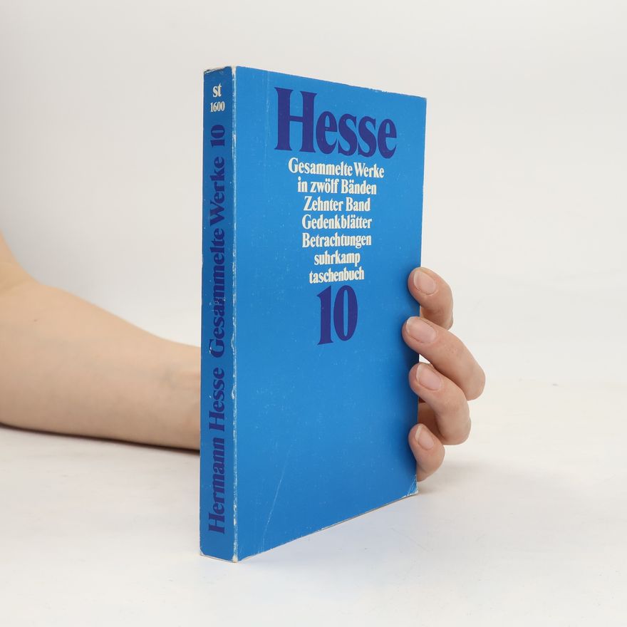 Hermann Hesse Gesammelte Werke 10