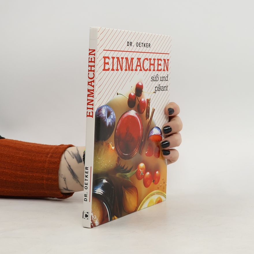 Dr.Oetker Einmachen süß und pikant
