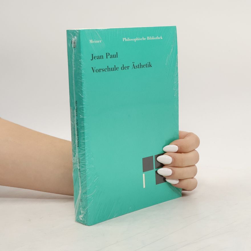 Jean Paul Vorschule der Ästhetik