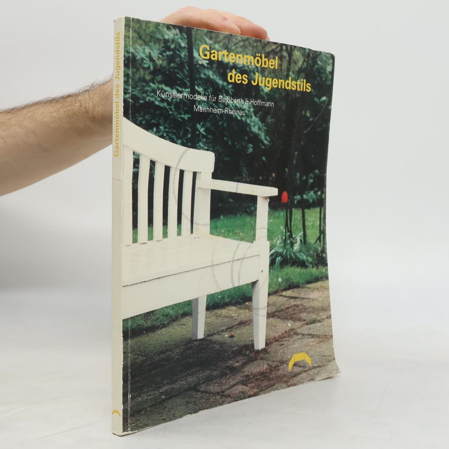 Arthur Mehlstäubler Gartenmöbel des Jugendstils