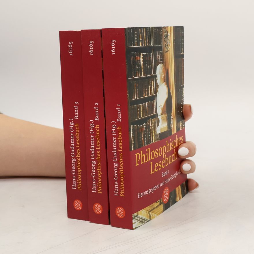 Hans-Georg Gadamer Philosophisches Lesebuch 1-3