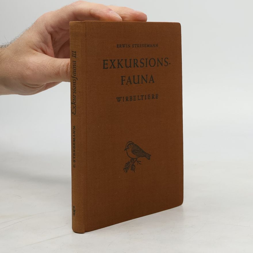 Erwin Stresemann Exkursionsfauna III.