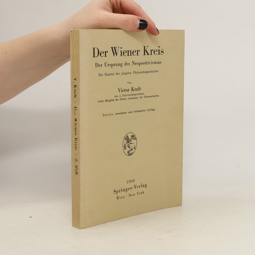 Viktor Kraft Der Wiener Kreis