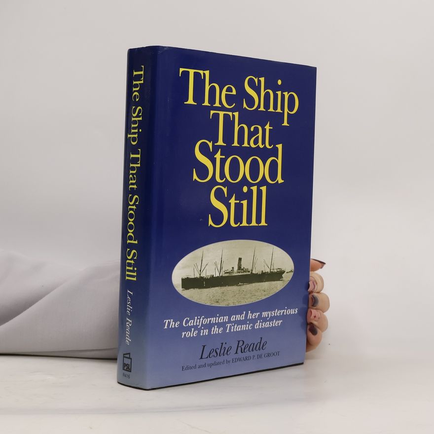 Edward P. de Groot The Ship That Stood Still