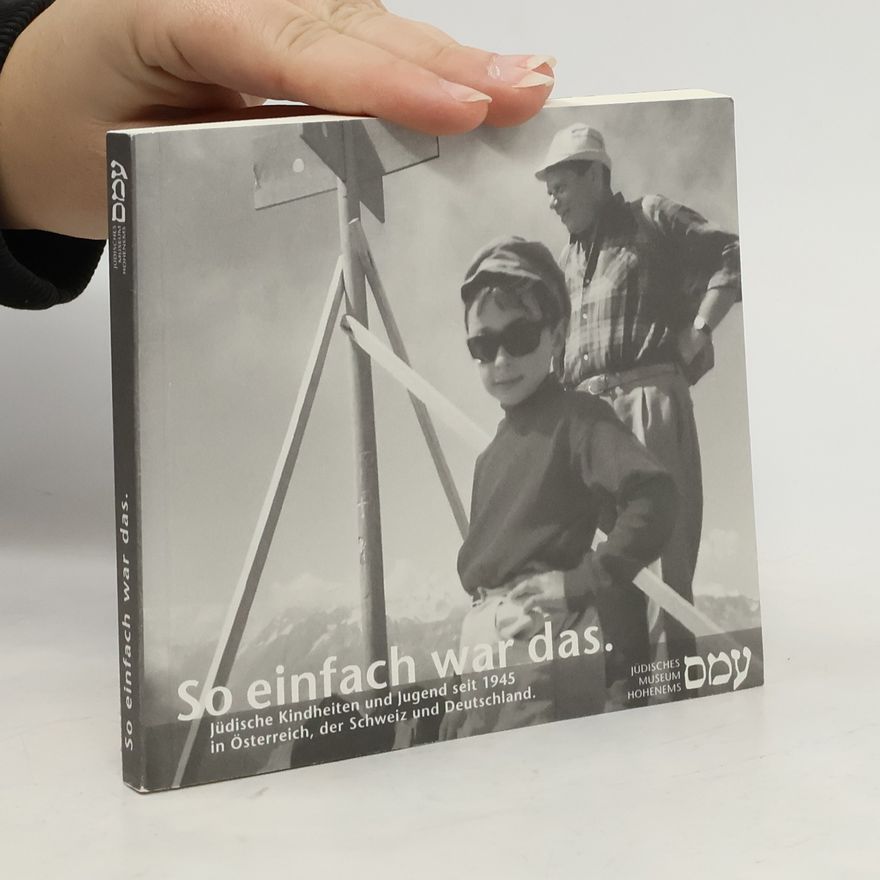 Cilly Kugelmann So einfach war das