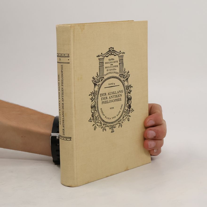 Hans Eibl Der Ausklang der antiken Philosophie