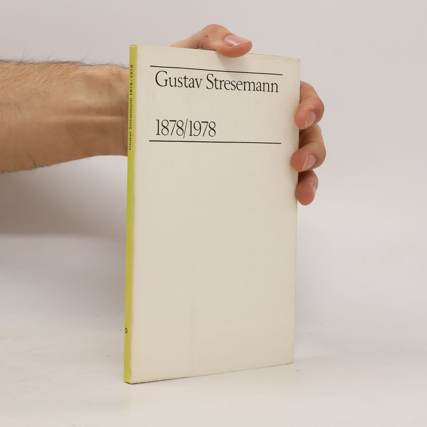 Autorenkollektiv Gustav Stresemann