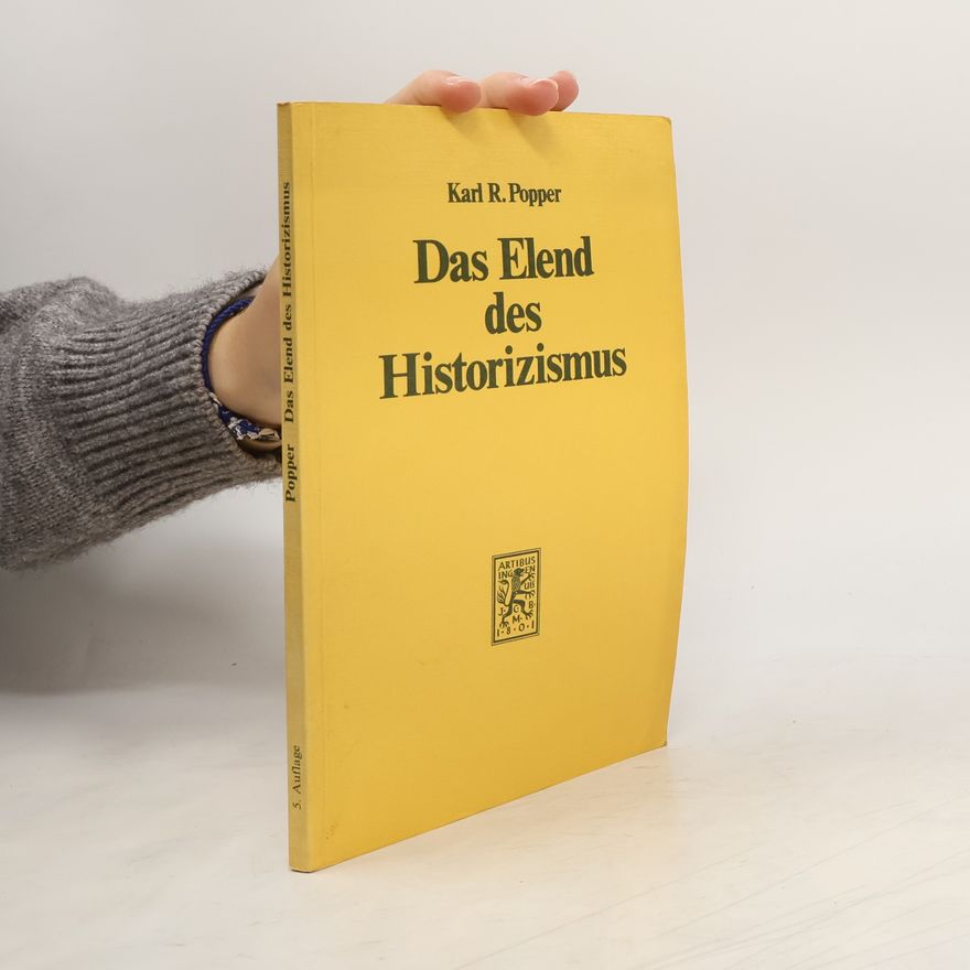 Karl Popper Das Elend des Historizismus - 5. Auflage