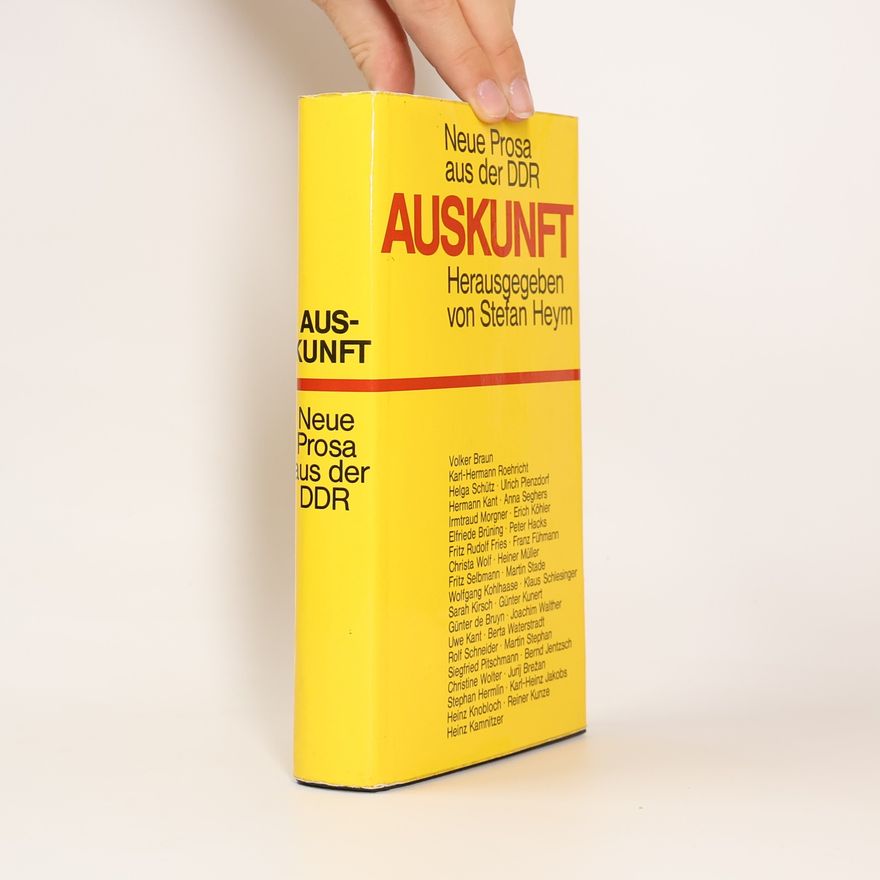 Autorenkollektiv Auskunft: Neue Prosa aus der DDR