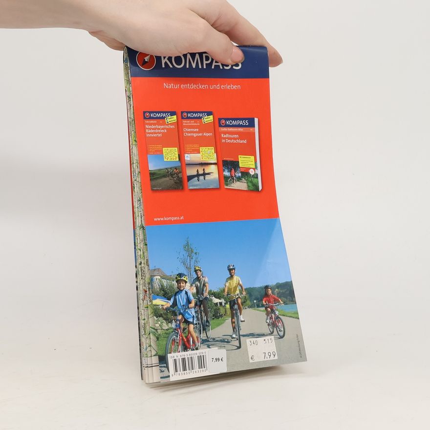 Autorenkollektiv Kompass Fahrradkarte Landshut, Vilstal, Altötting