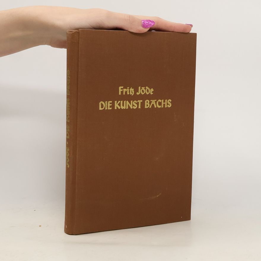 Fritz Jöde Die Kunst Bächs
