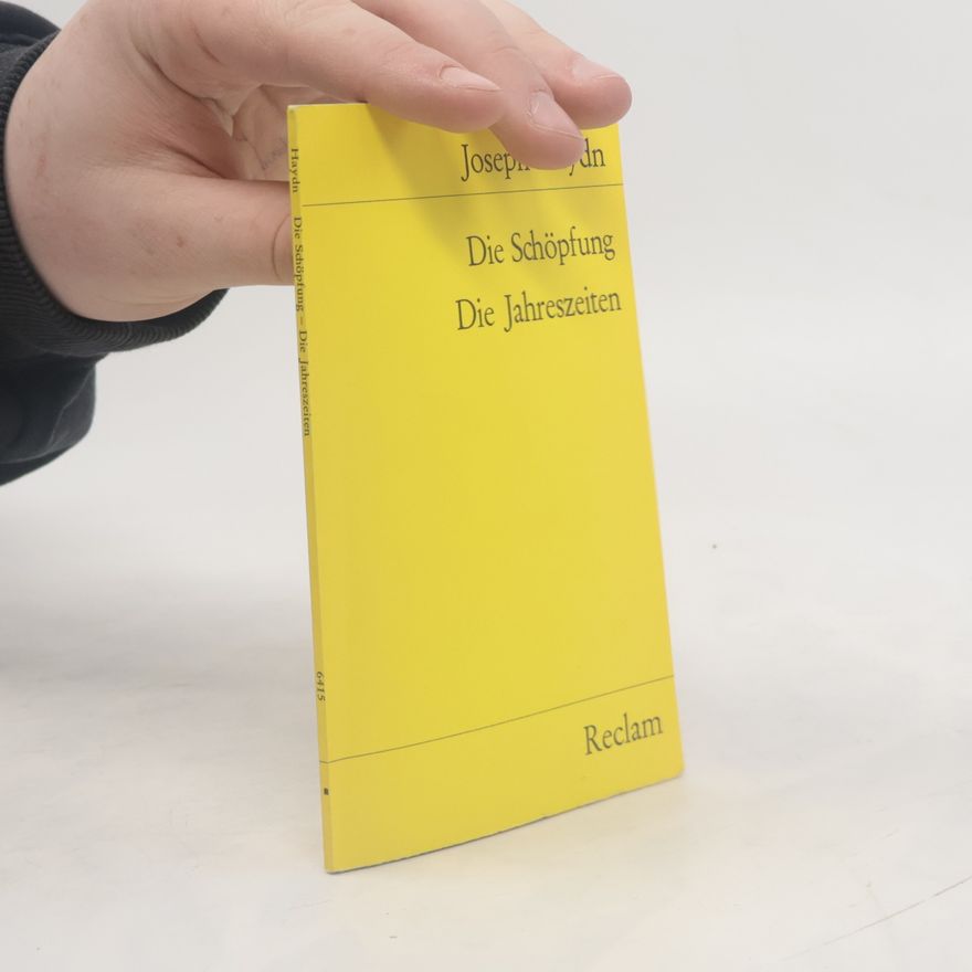 Gottfried van Swieten Die Schöpfung