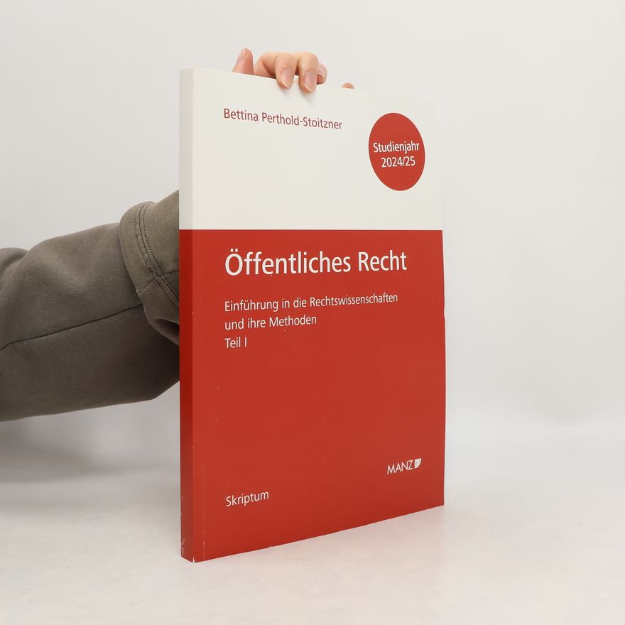 Bettina Perthold-Stoitzner Öffentliches Recht