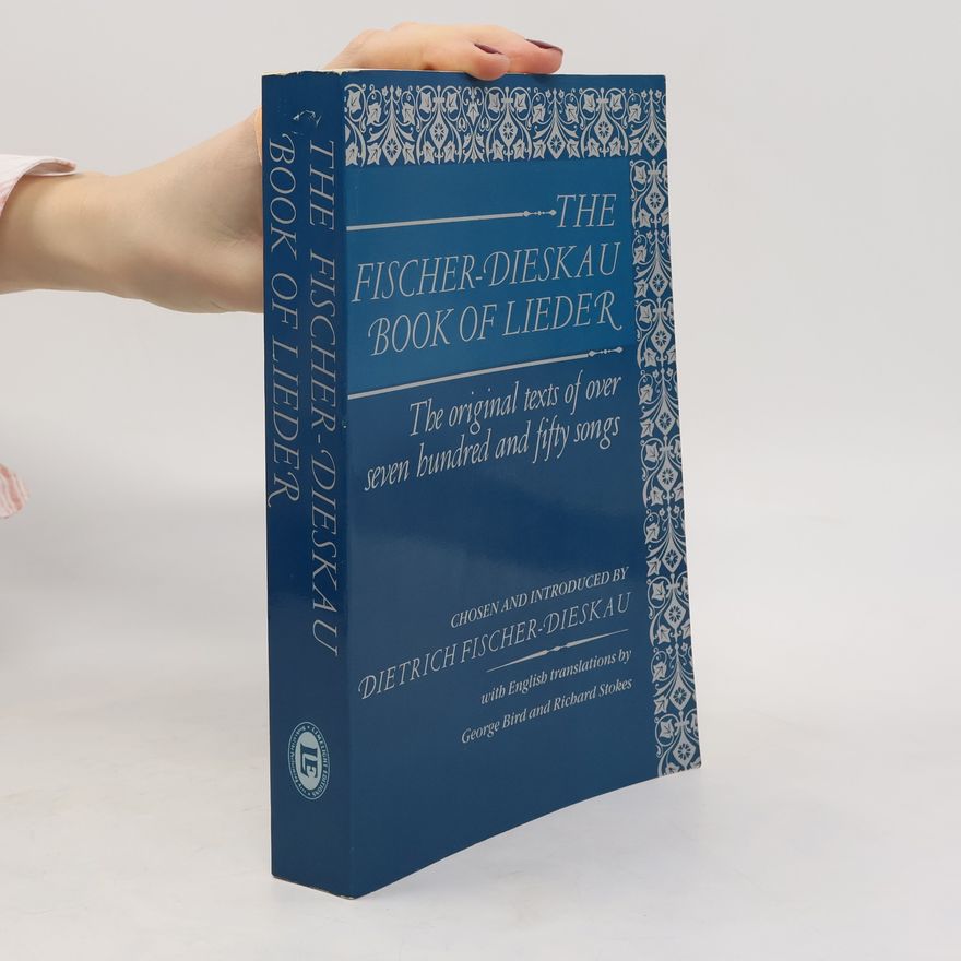 Gerhard Fischer Fischer-Dieskau Book of Lieder