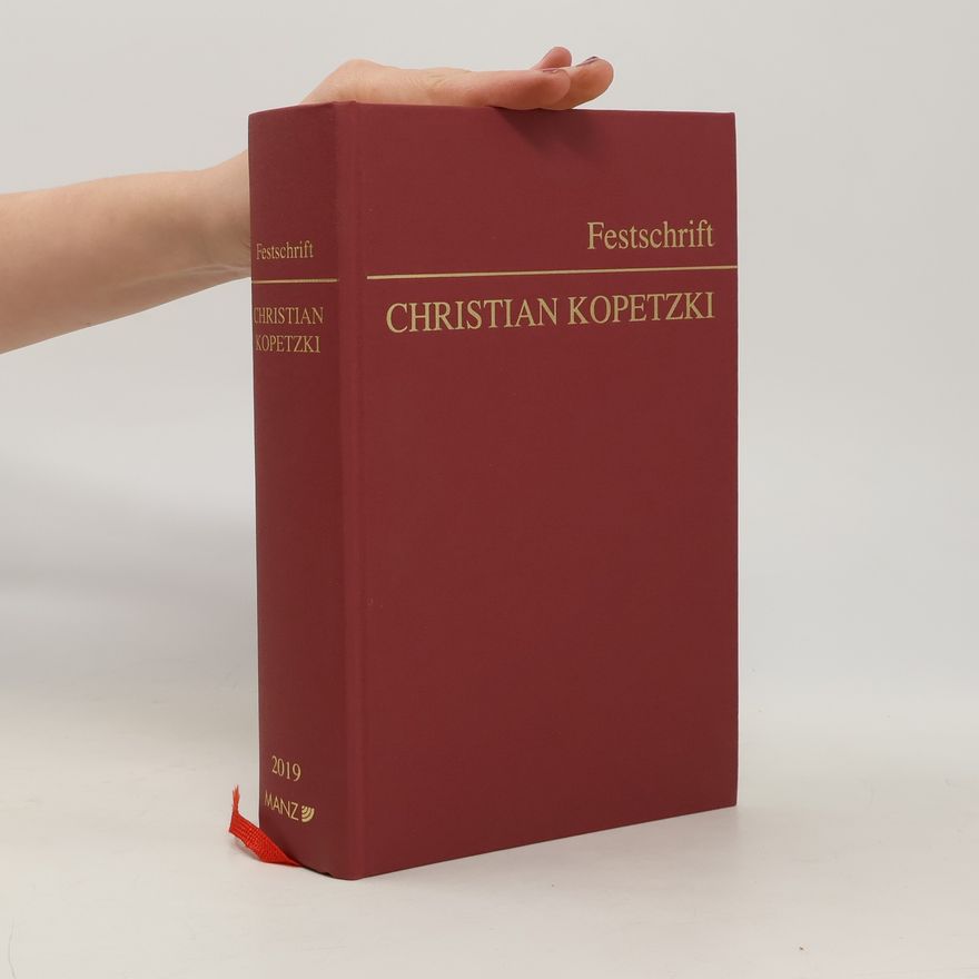 Erwin Bernat Festschrift Christian Kopetzki