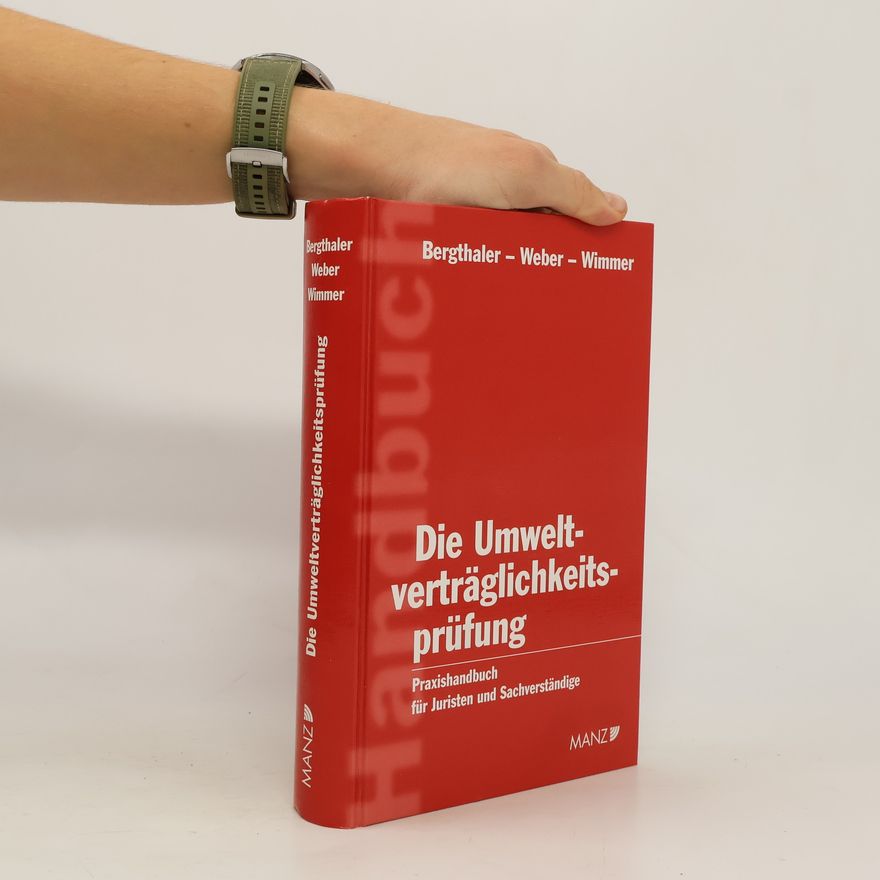 Wilhelm Bergthaler Die Umweltverträglichkeitsprüfung