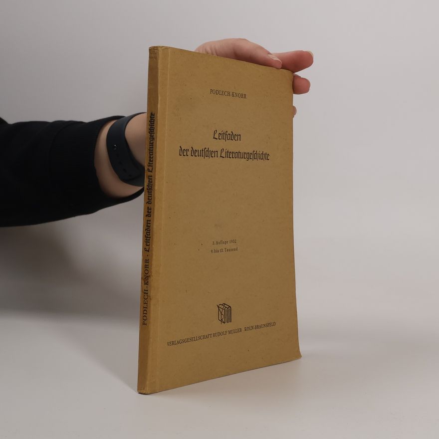 Autores varios Leitfaden der deutschen Literaturgeschichte