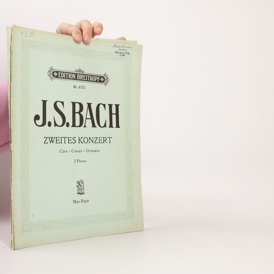 Johann Sebastian Bach Konzerte für zwei Klaviere mit Streichorchester