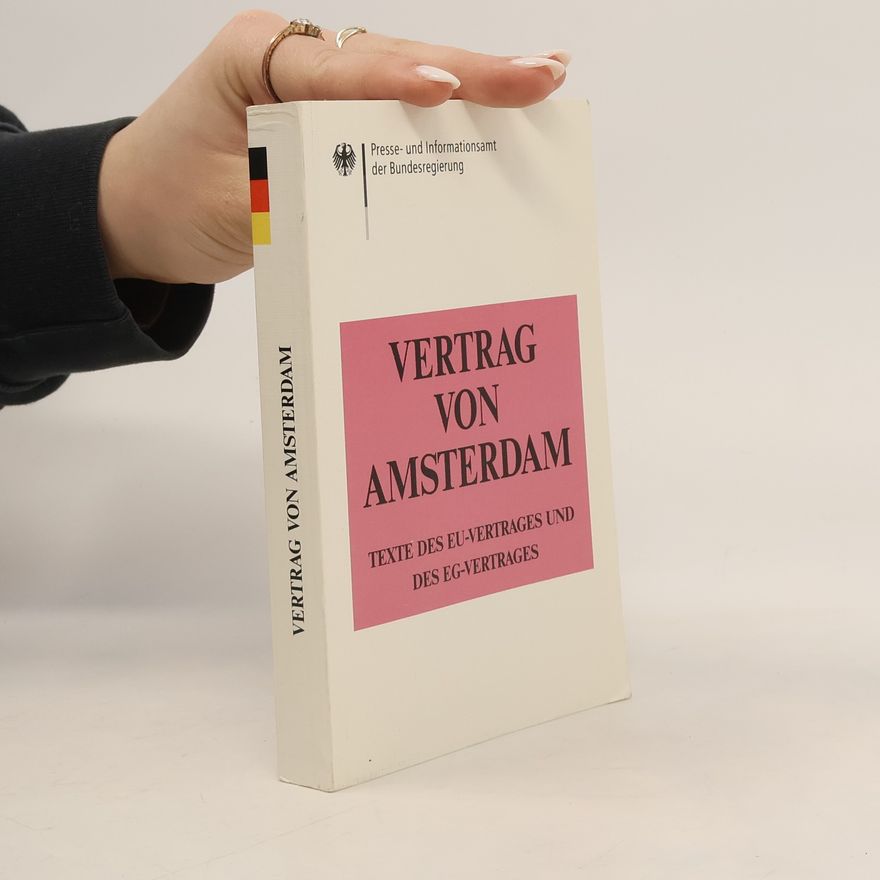 Kolektív autorov Vertrag von Amsterdam