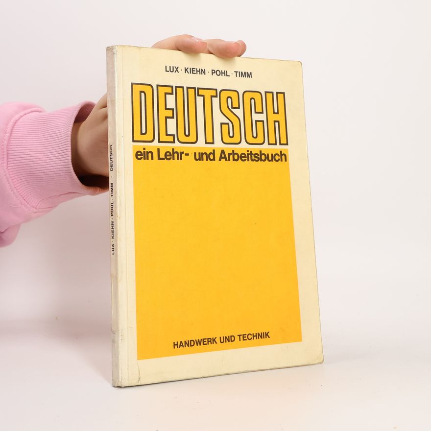 Autorenkollektiv Deutsch ein Lehr- und Arbeitsbuch
